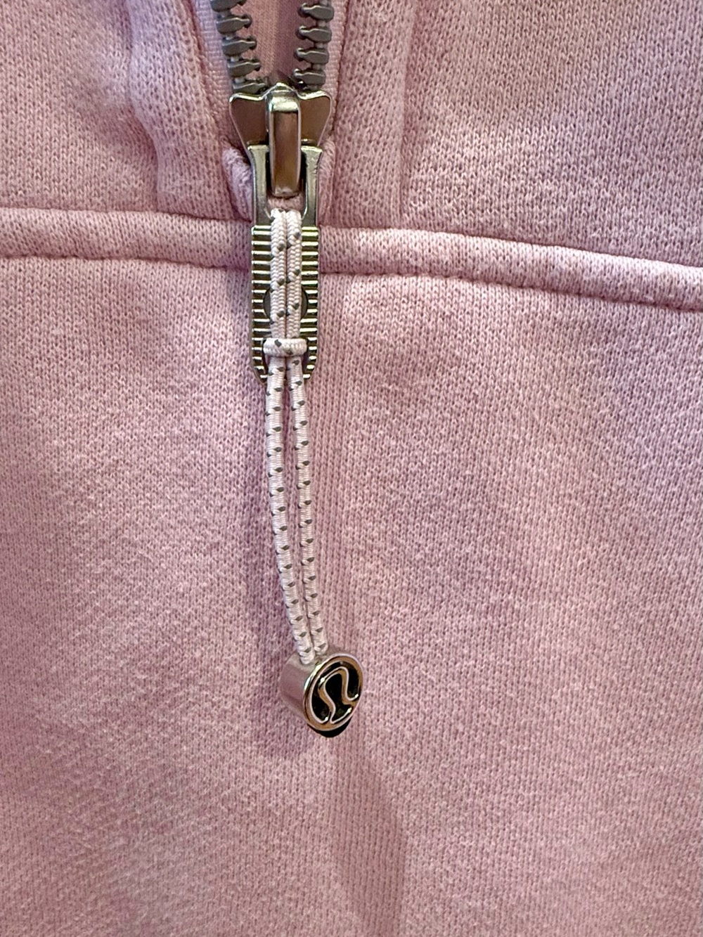 lululemon athletica Light Pink Half-Zip Funnel Neck Pullover - Picture 4 of 6